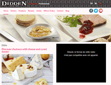 Tablet Screenshot of diddenfood.com